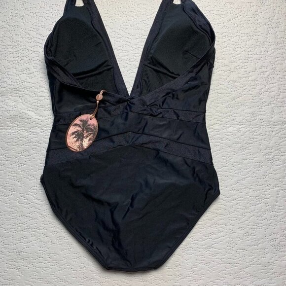 Ted Baker London Ralinda Halter Swimsuit black NWT - Picture 4 of 13